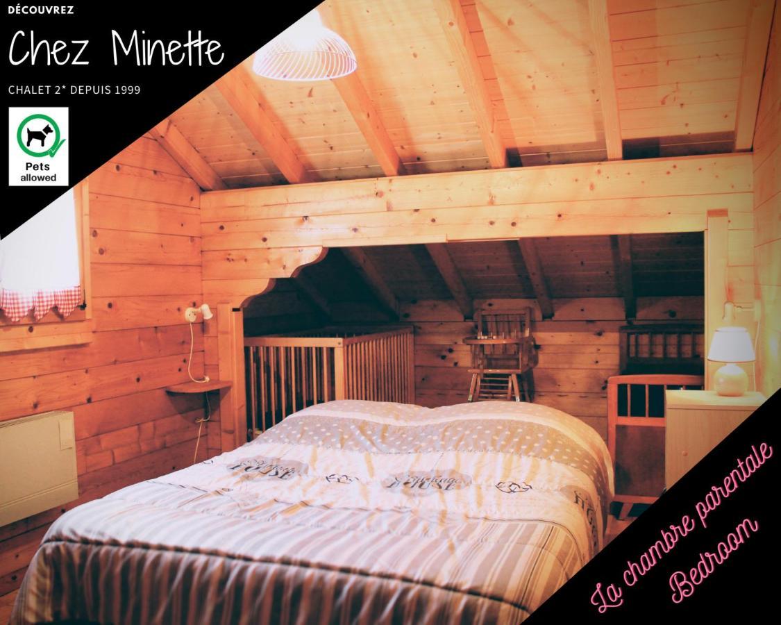 Le "Chalet De Minette" 2 Etoiles La Bresse Exteriör bild