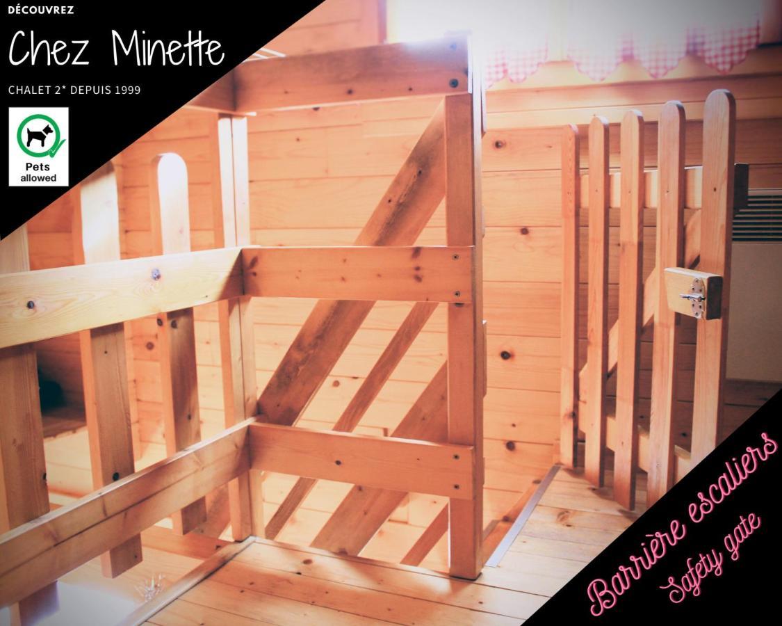 Le "Chalet De Minette" 2 Etoiles La Bresse Exteriör bild
