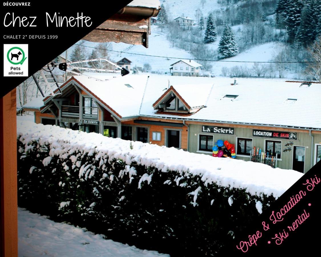 Le "Chalet De Minette" 2 Etoiles La Bresse Exteriör bild